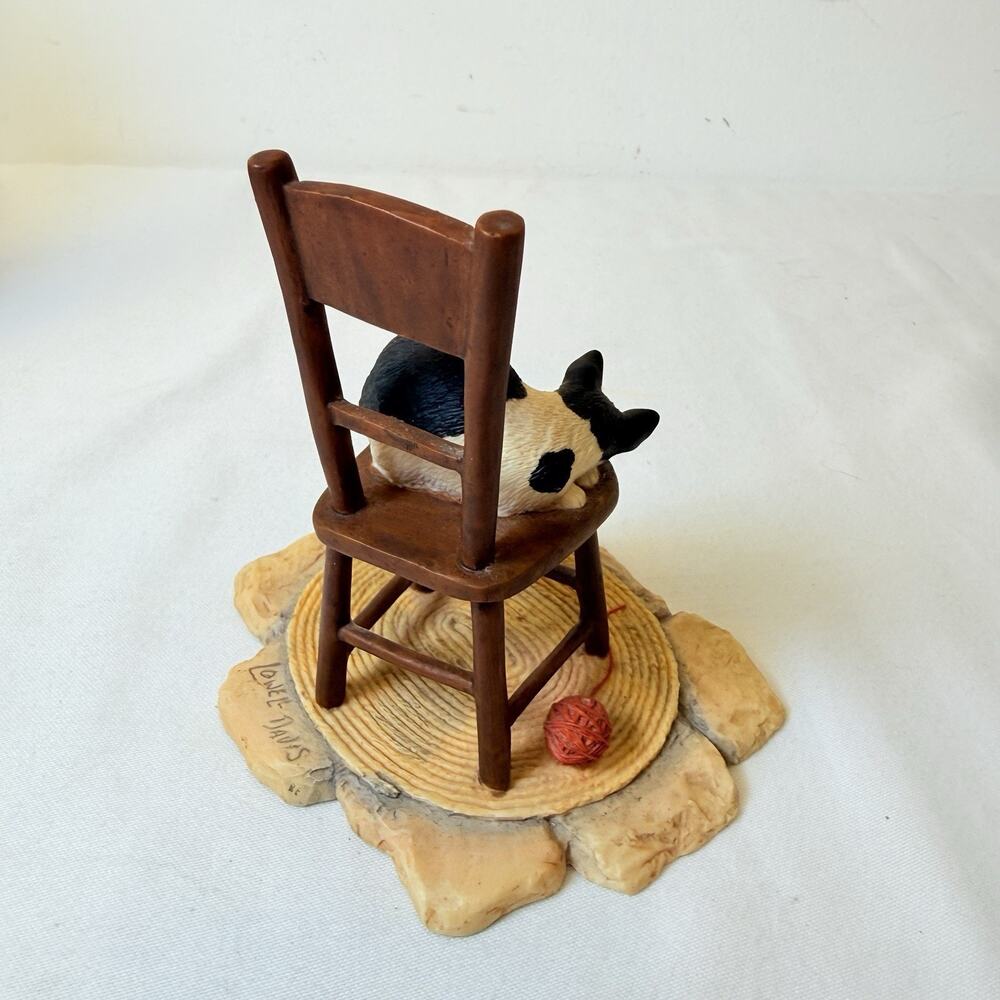 Schmid Lowell Davis “Catnapping Too” 1984 Figurine- Read - Picture 4 of 13